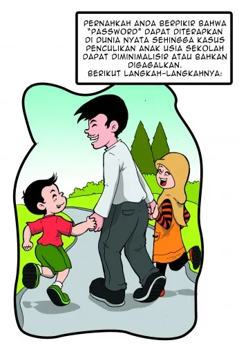 ALBUM FOTO: Password Untuk Keamanan Anak Kita