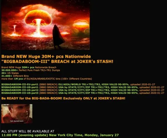 Joker Stash Kembali Jual Data Kartu, BI Harus Bergerak